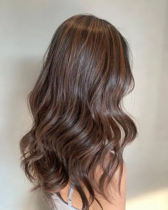 Medium Brown With Auburn Undertones Medium Brown With Auburn Undertones — Chestnut Brown Hair