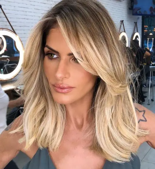 Ash Blonde Bob With Curtain Bangs — Low Maintenance Winter Haircuts