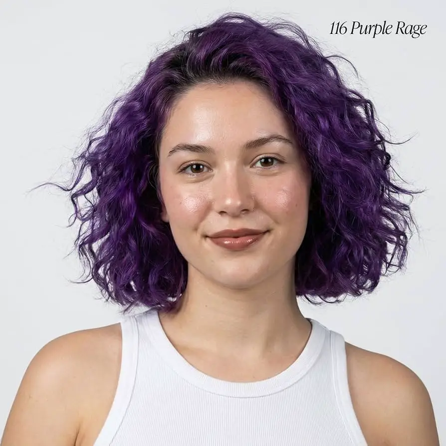 Vibrant Purple Visual Idea Vibrant Purple Visual Idea — Plum Hair Color