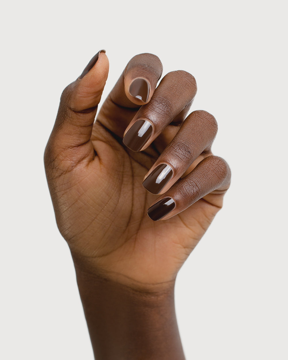 Medium-Dark Chocolate Brown Visual Idea Medium-Dark Chocolate Brown Visual Idea — Chocolate Brown Nails