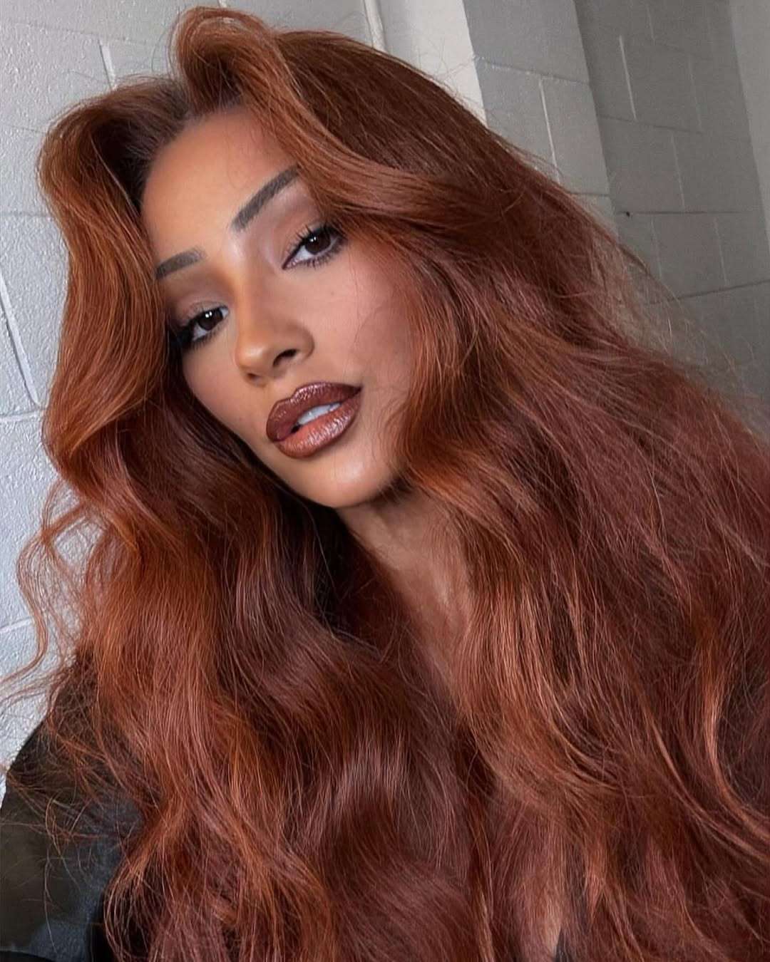 Warm Muted Copper for Natural Depth Warm Muted Copper for Natural Depth — Winter Copper Hair Color