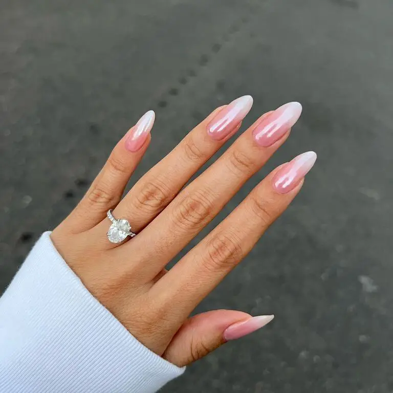 Subtle Shimmer Visual Idea Subtle Shimmer Visual Idea — Ombre Nail Designs