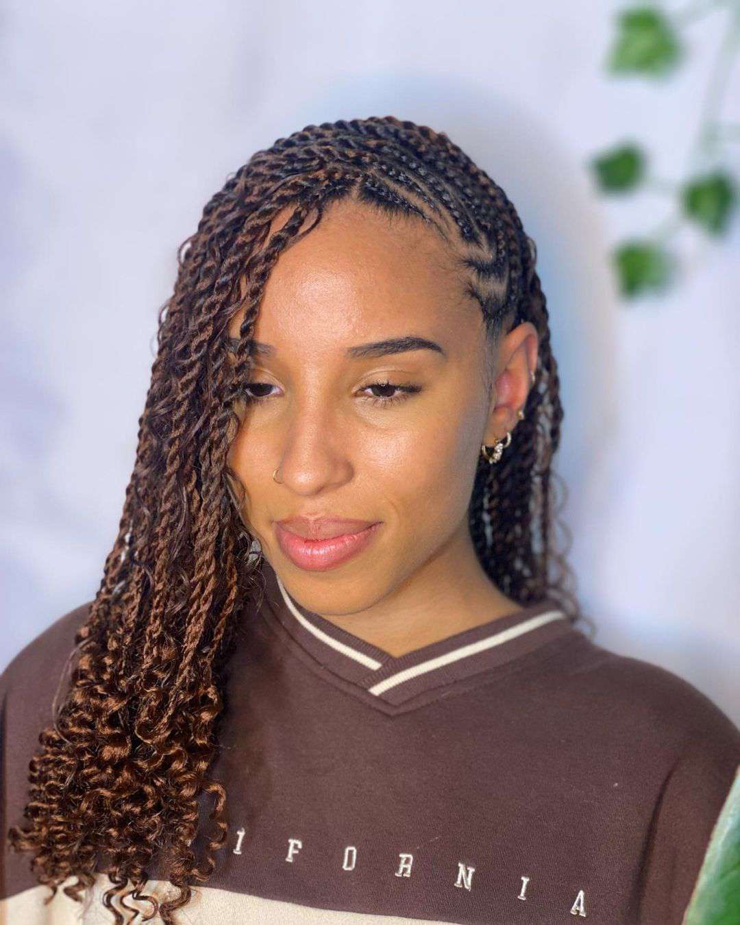 Braids and Twists Combination — Winter Twist Hairstyles
