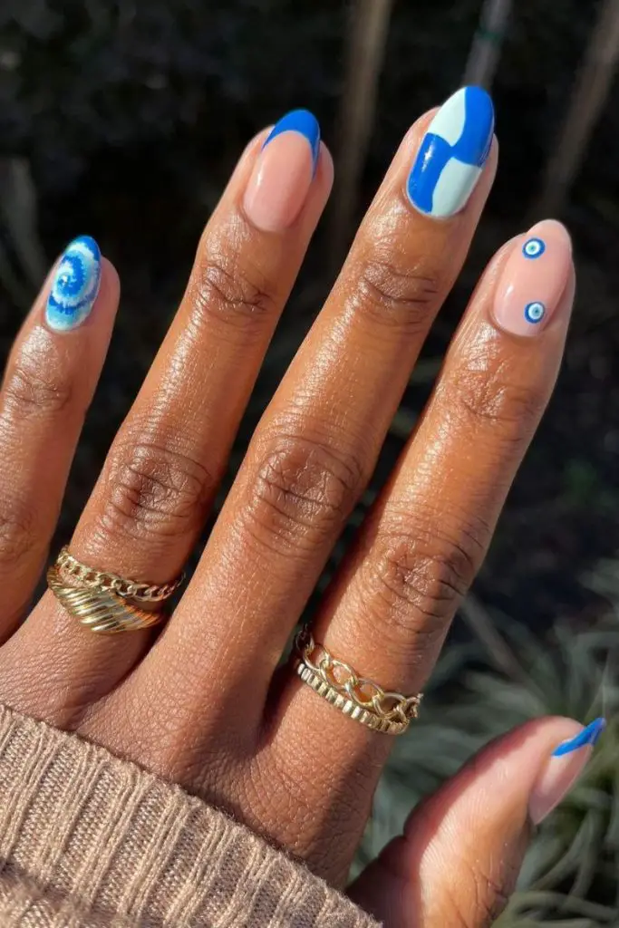 Trendy Visual Idea Trendy Visual Idea — Blue Nail Inspo