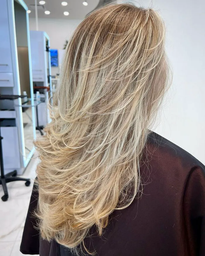 Long Visual Idea Long Visual Idea — Winter Hair Colors for Women Over 50