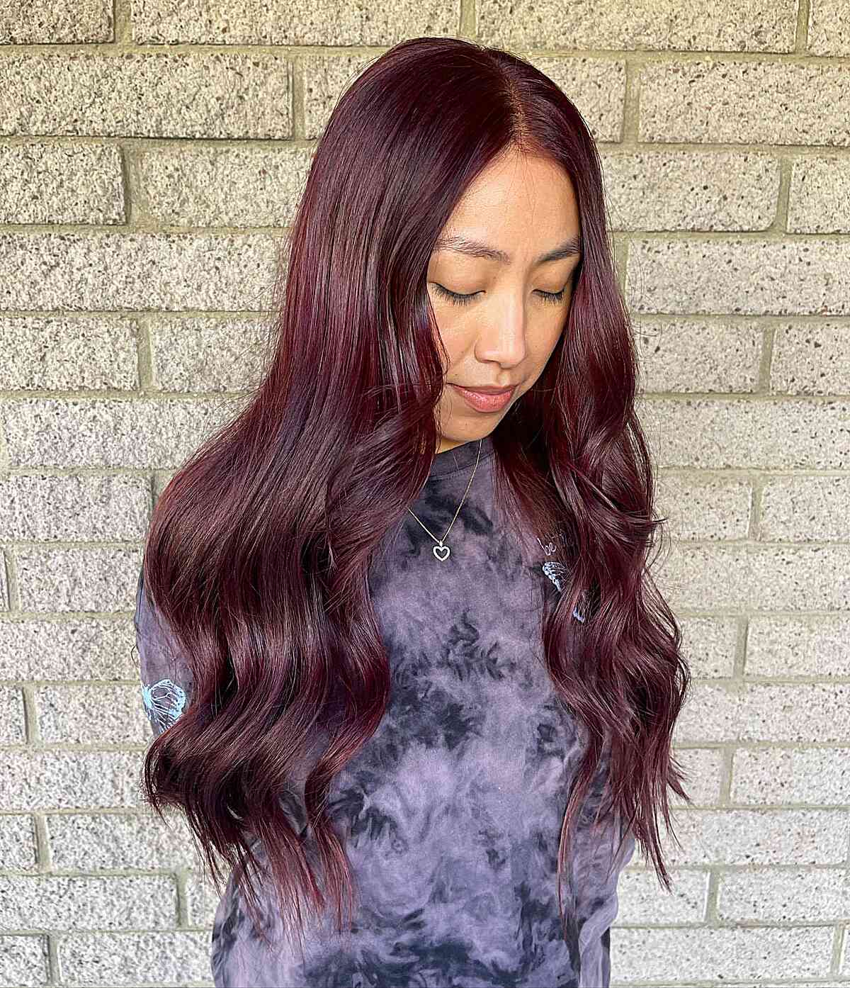 Rich Mahogany Tone With Shine Rich Mahogany Tone With Shine — Mahogany Hair Color
