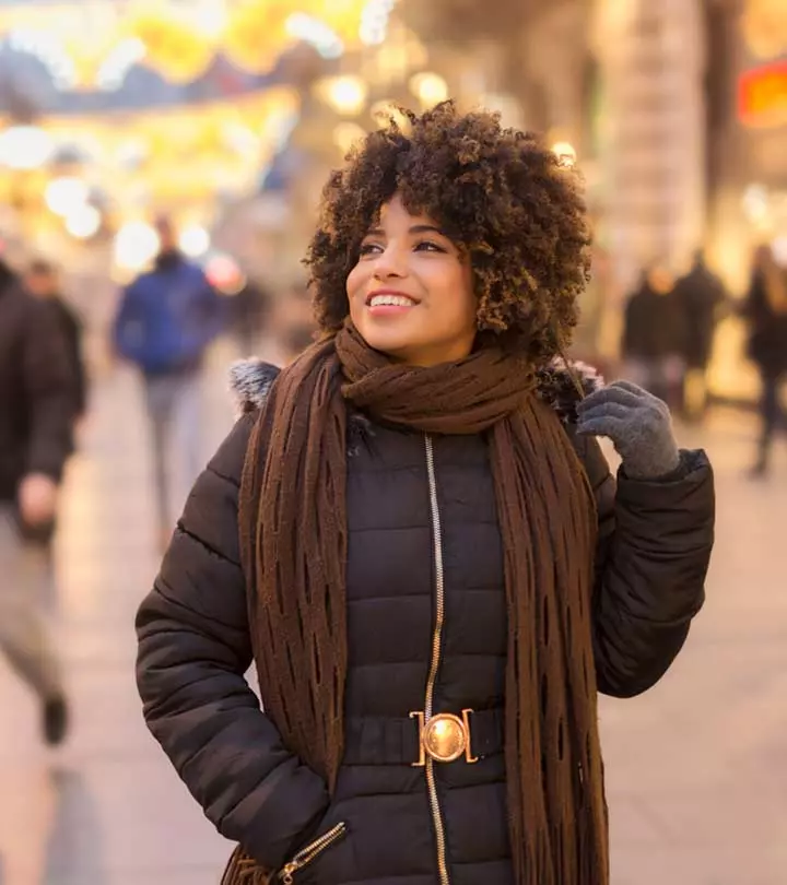 Shoulder Length Dark Brown Air-Dried Shoulder Length Dark Brown Air-Dried — Winter Haircuts for Curly Hair
