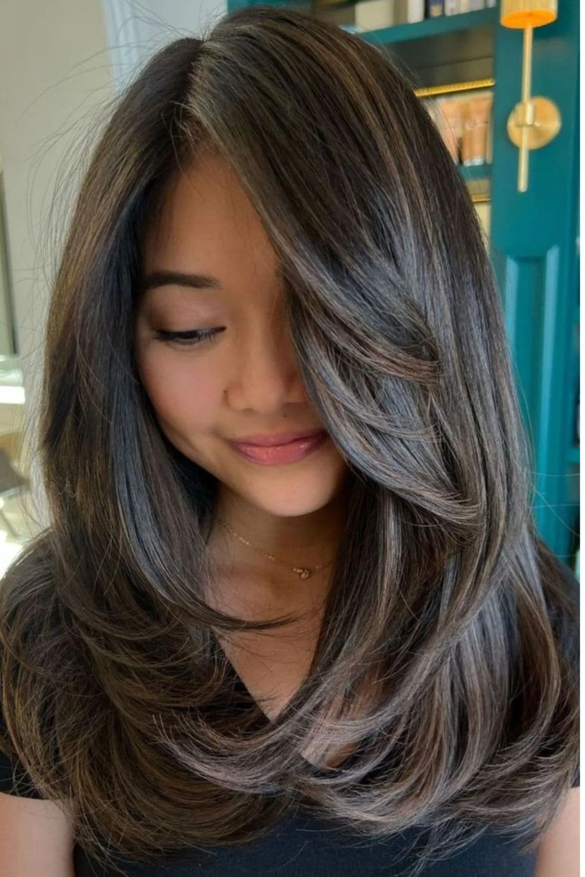 Mid-Back Voluminous Layers Mid-Back Voluminous Layers — Winter Haircuts for Straight Hair