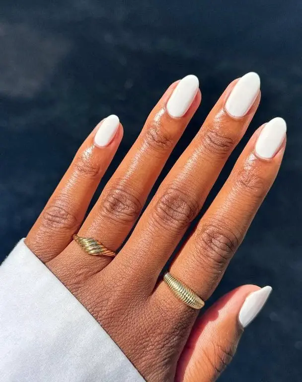 None Visual Idea None Visual Idea — Winter Nail Colors for Dark Skin