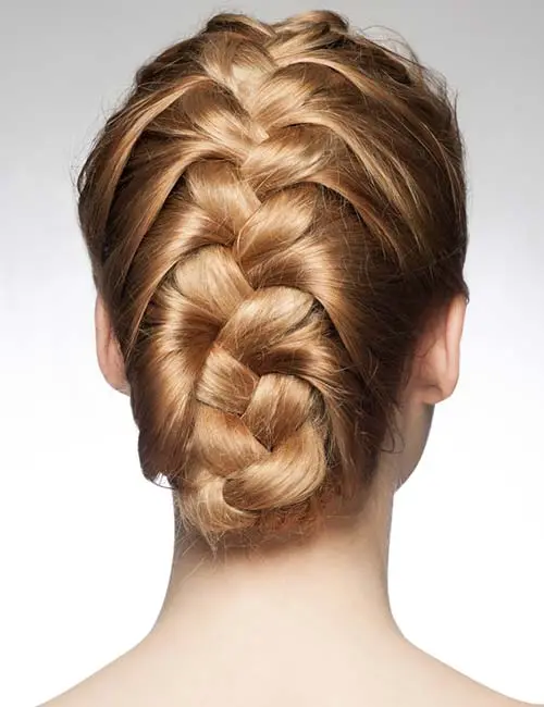 Sophisticated Braided Updo — Winter Formal Hairstyles