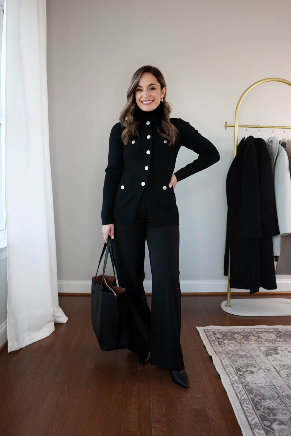 Chic Structured Cardigan for Smart Casual Workwear Chic Structured Cardigan for Smart Casual Workwear — Cardigan Outfits