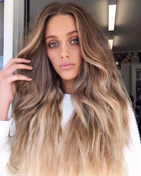 Dark Blonde to Lighter Blonde Ombre Dark Blonde to Lighter Blonde Ombre — Winter Ombre Hair