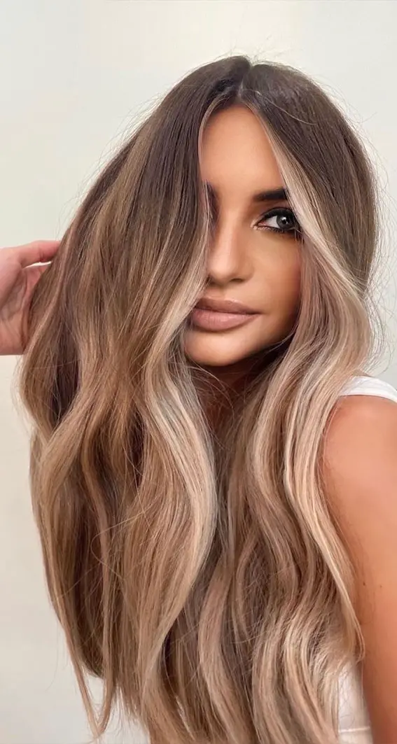 Toasted Chestnut Brown Voluminous Waves Toasted Chestnut Brown Voluminous Waves — Chestnut Brown Hair