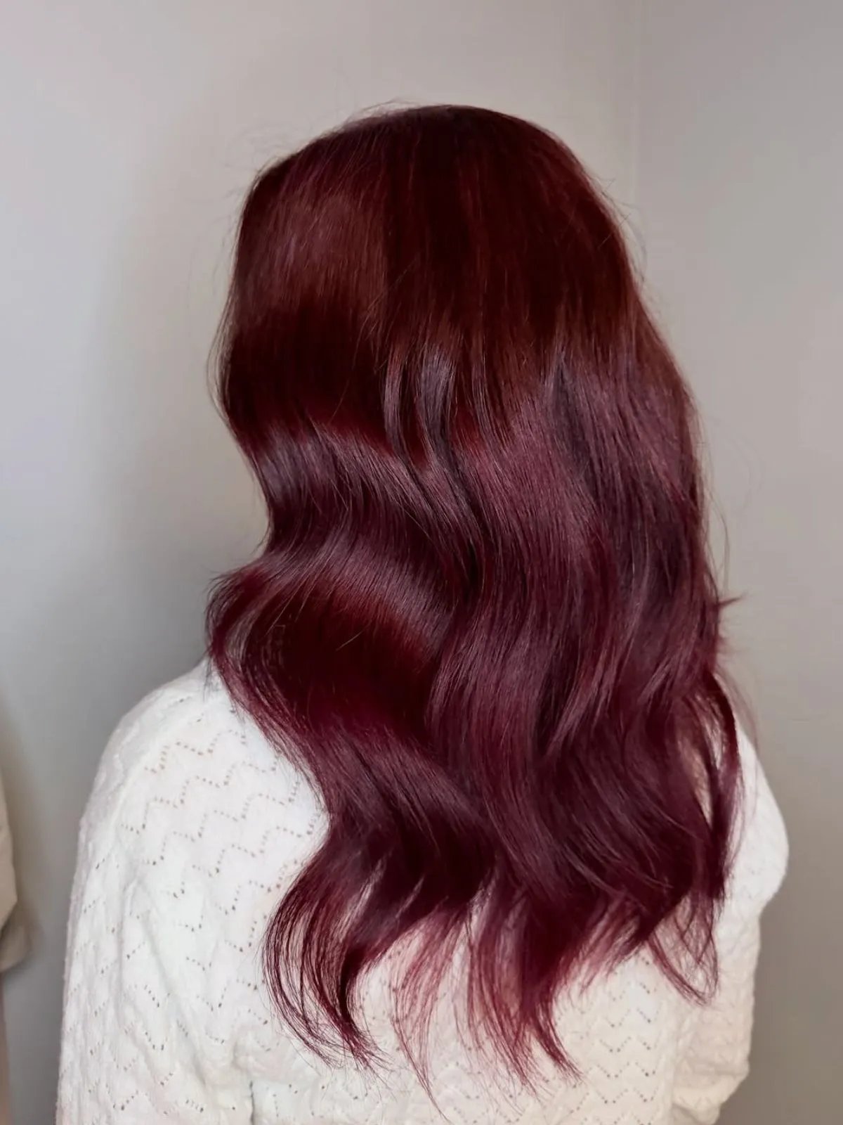 Red Wine Burgundy Visual Idea Red Wine Burgundy Visual Idea — Burgundy Hair Color