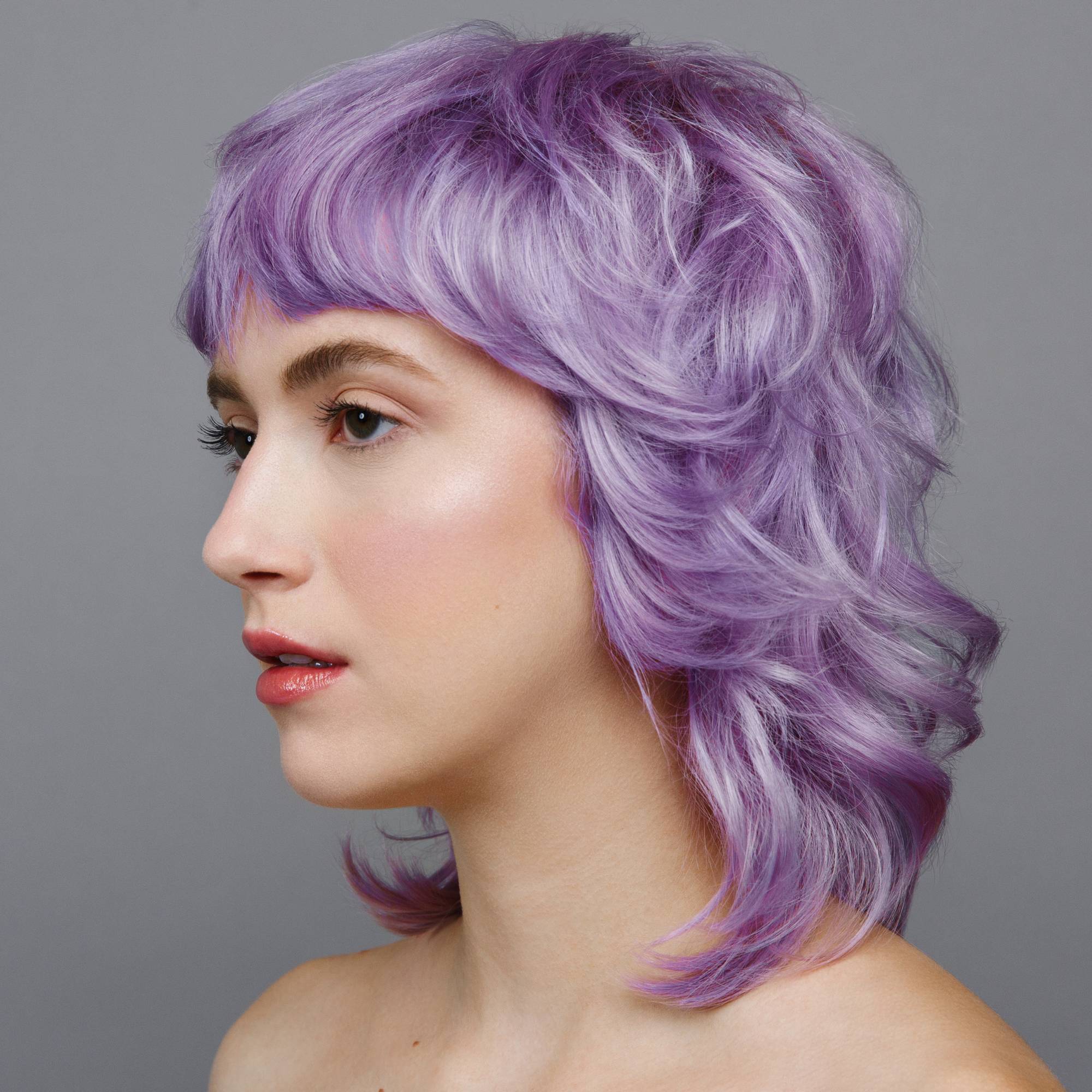 Light Purple With White Highlights Visual Idea Light Purple With White Highlights Visual Idea — Plum Hair Color