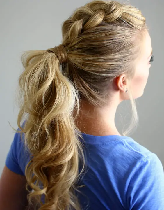 Back View Visual Idea — Cute Winter Hairstyles