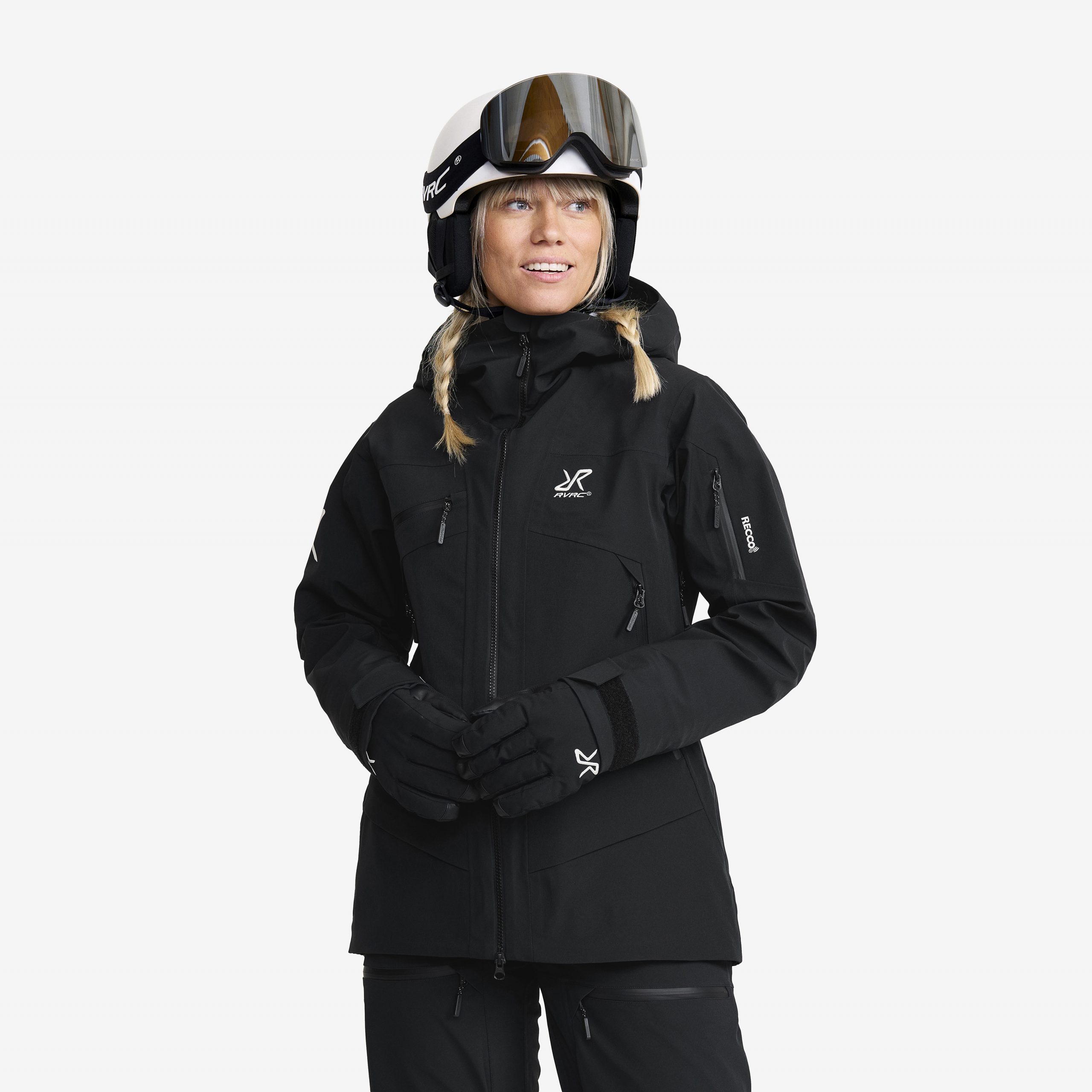 Minimalist Black Ski Jacket and Pants Set Minimalist Black Ski Jacket and Pants Set — Ski Outfits