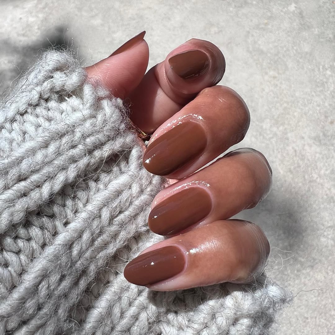 Winter Visual Idea Winter Visual Idea — Winter Nail Colors for Dark Skin