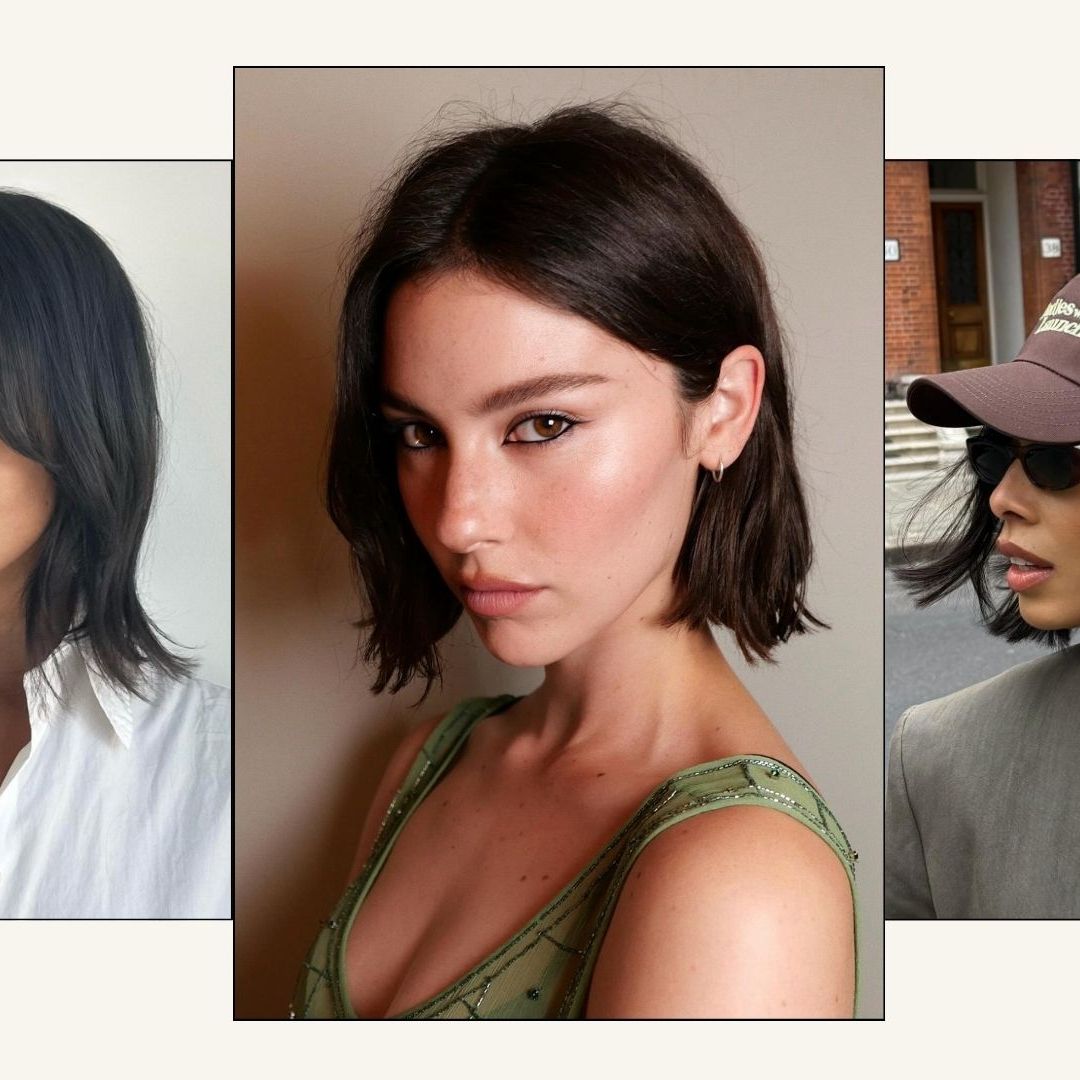 Sharp Blunt Ends Sleek Dark Brown Chin Bob Sharp Blunt Ends Sleek Dark Brown Chin Bob — Winter Bob Haircuts