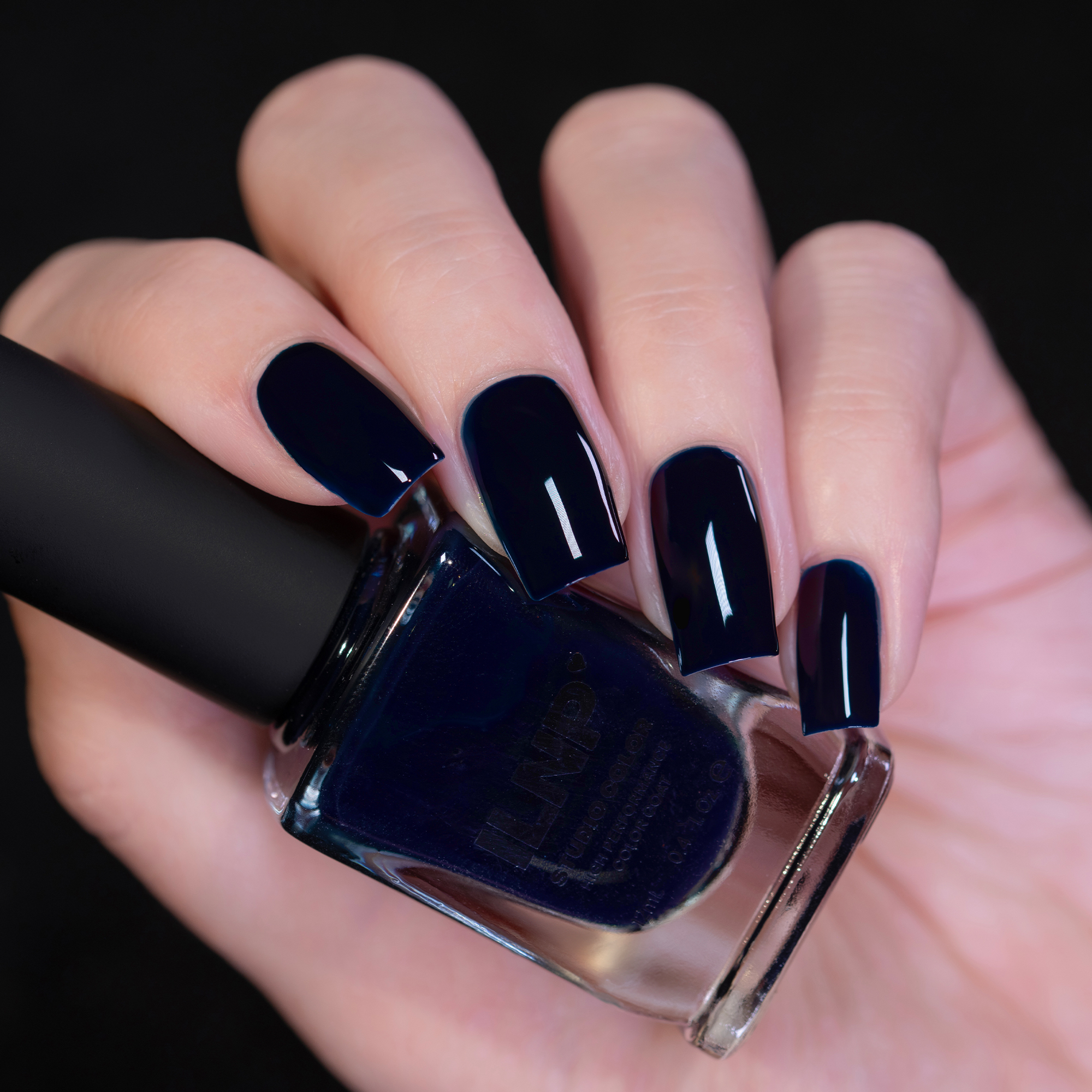 Visible Visual Idea — Navy Blue Nails