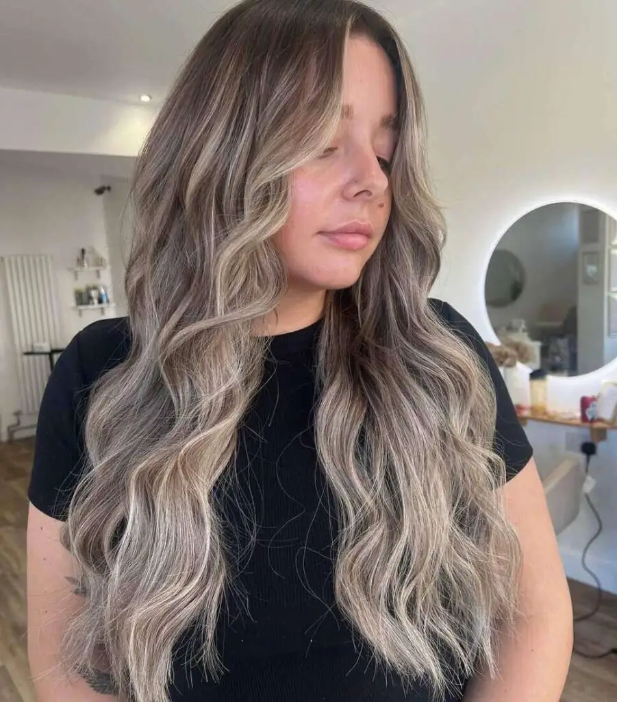 Layers Ash Blonde With Subtle Highlights — Winter Highlights