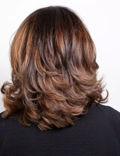 Shoulder Length Voluminous Layers Shoulder Length Voluminous Layers — Winter Haircuts for Plus Size Women