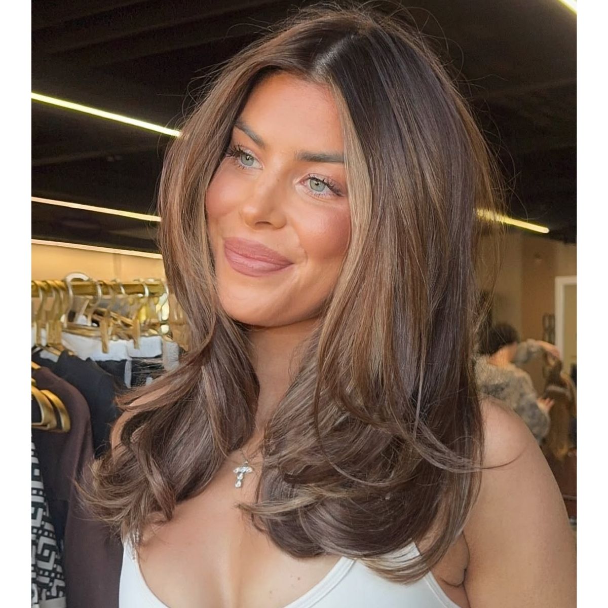 Wavy Medium Density Visual Idea Wavy Medium Density Visual Idea — Long Winter Haircuts