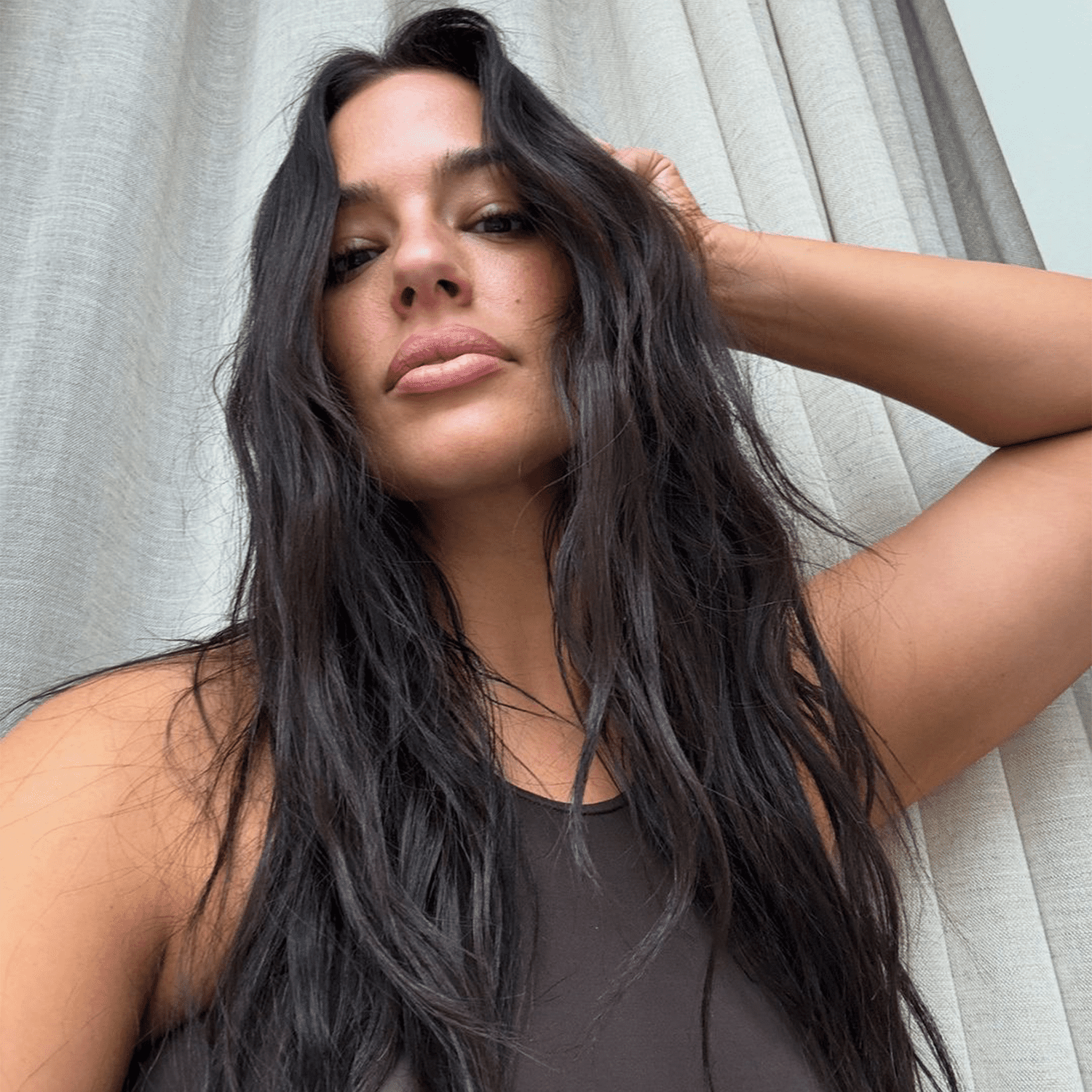 Espresso Wavy With Subtle Highlights Espresso Wavy With Subtle Highlights — Espresso Brown Hair