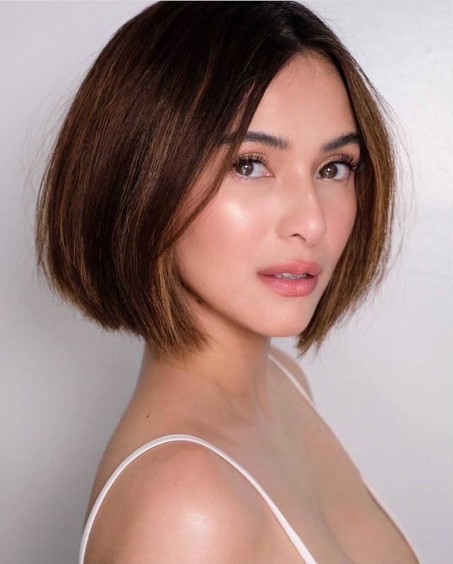 Stacked Bob With Dimensional Colour — Low Maintenance Winter Haircuts