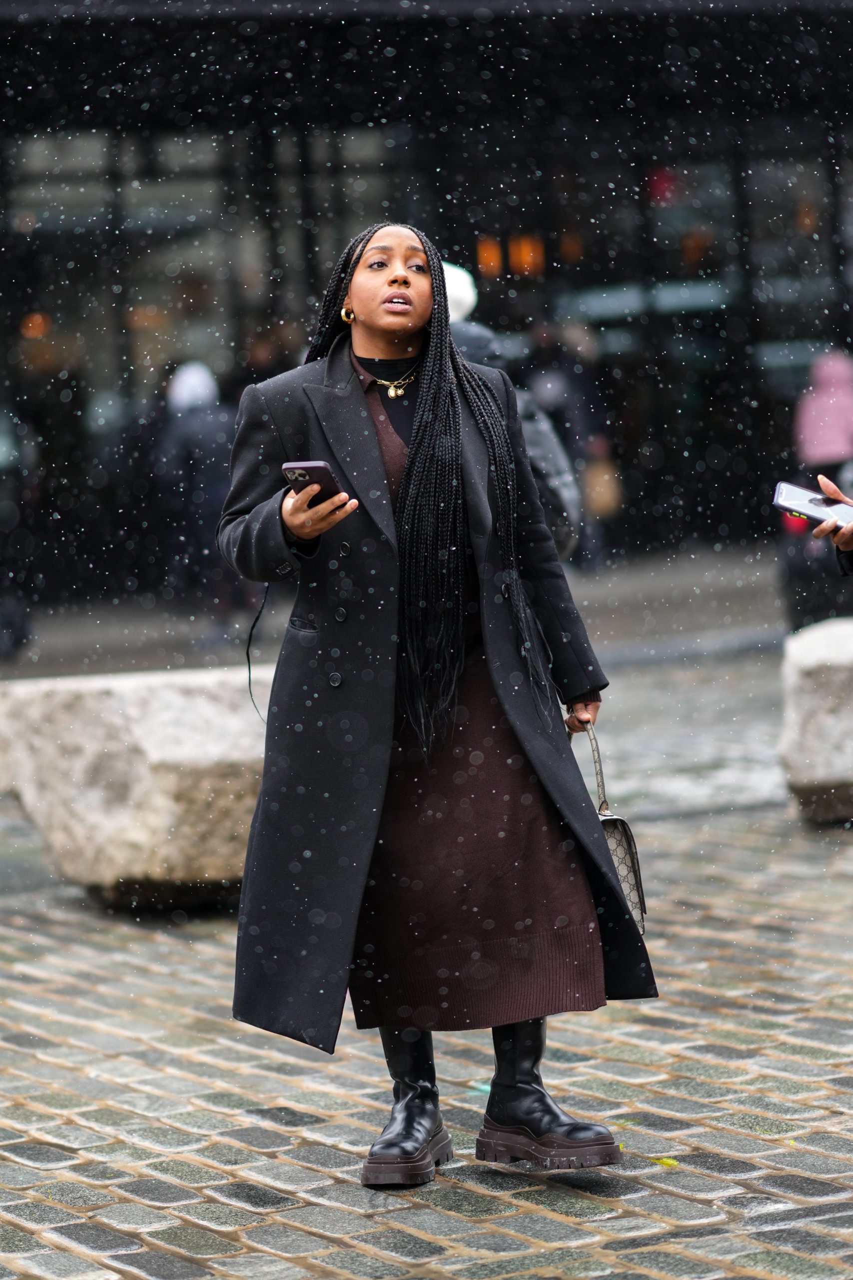 Casual Streetwear Outfit Idea Casual Streetwear Outfit Idea — Snow Boots Outfits