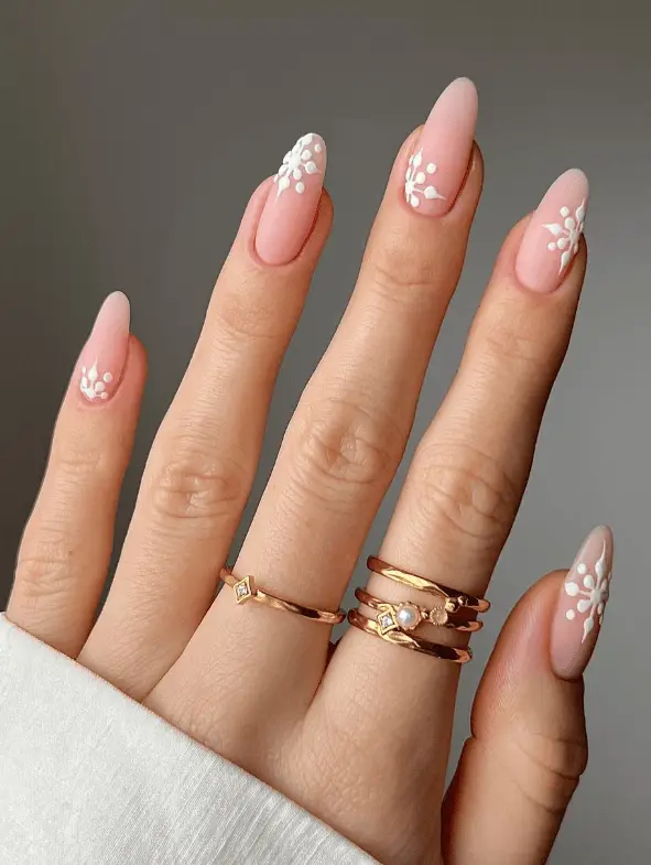 Soft Pink Nude Visual Idea Soft Pink Nude Visual Idea — Winter Nude Nails