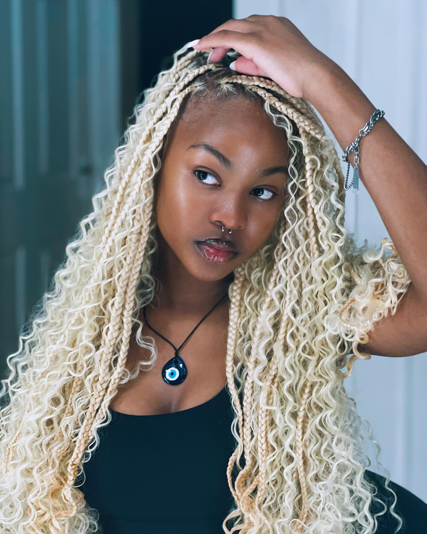 Platinum Blonde Visual Idea — Cute Winter Hairstyles