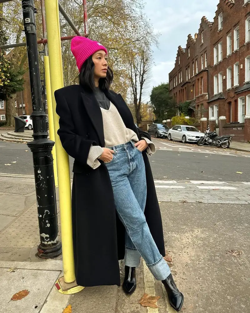 Casual Chic Outfit Idea Casual Chic Outfit Idea — Beanie Outfits
