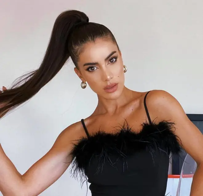 Mid-Back Extremely High Sleek Ponytail Mid-Back Extremely High Sleek Ponytail — Winter Ponytail Hairstyles