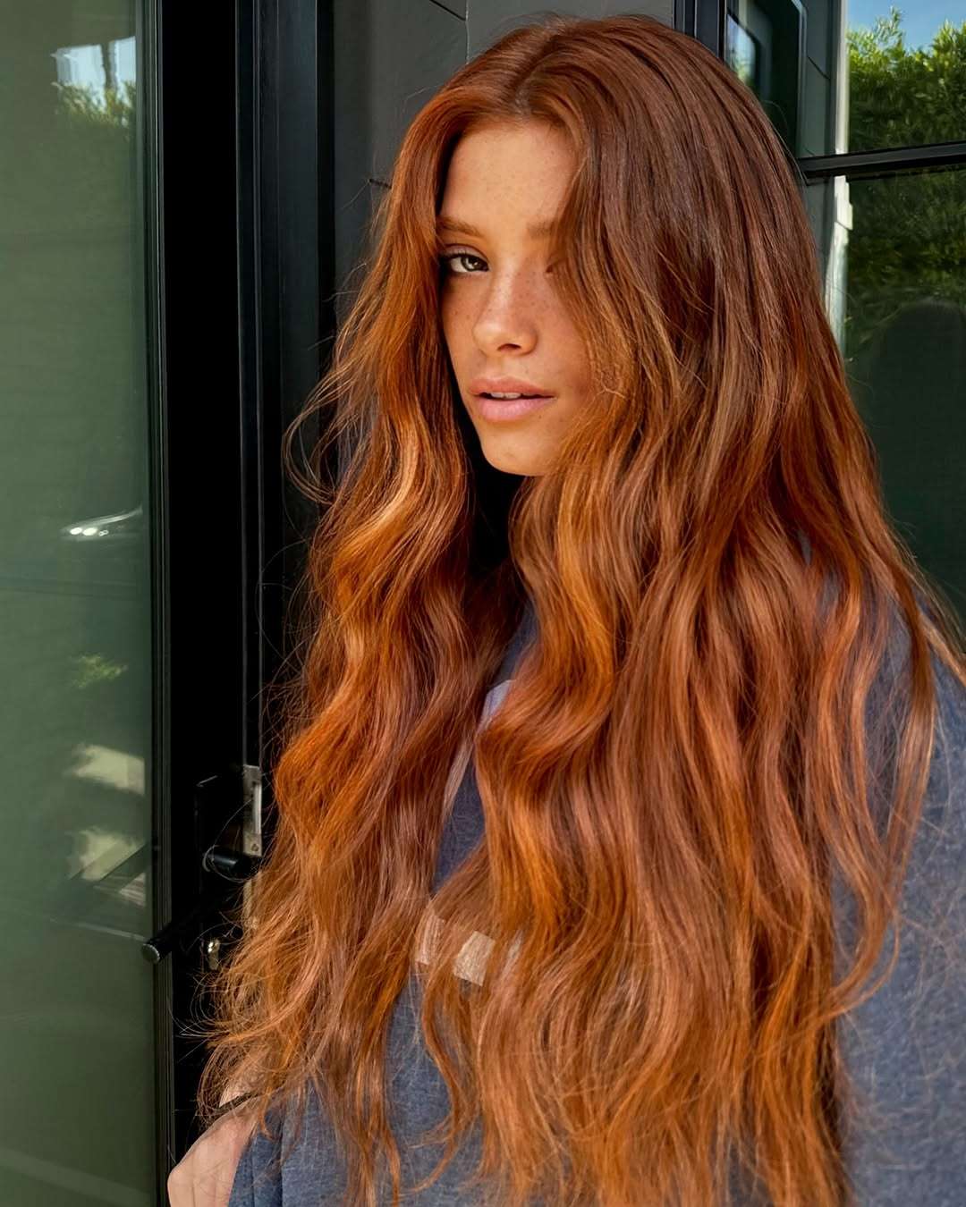 Rich Auburn With Lighter Red Undertones Rich Auburn With Lighter Red Undertones — Winter Hair Colors for Redheads