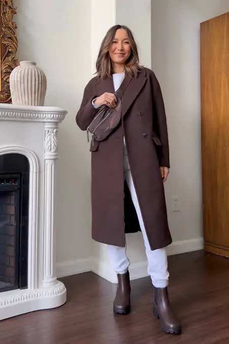 Brown Ankle Boots Outfit Idea Brown Ankle Boots Outfit Idea — Brown Boots Outfits