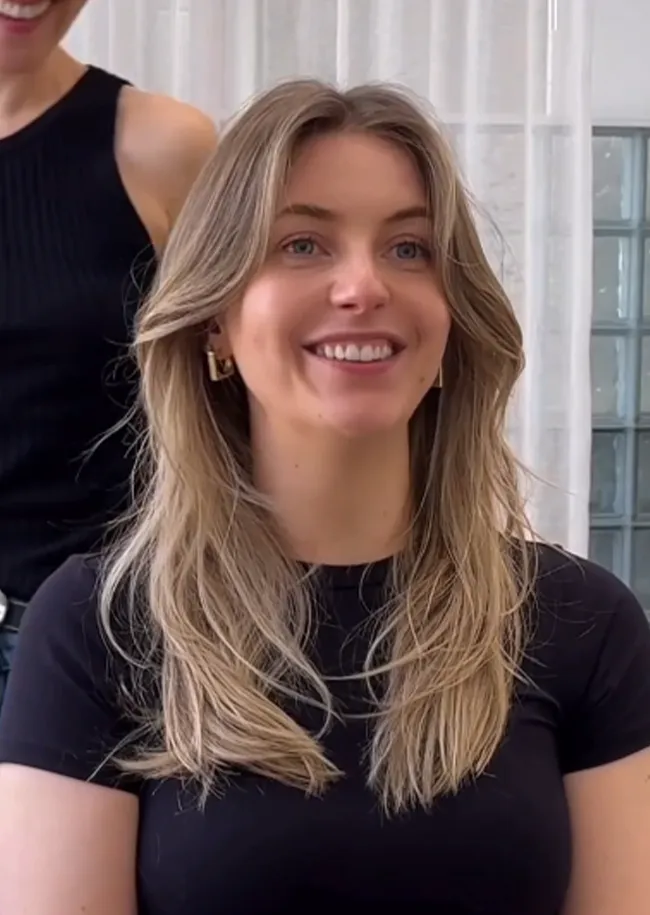 Tousled Ash Blonde Collarbone Shag — Winter Haircuts for Thin Hair