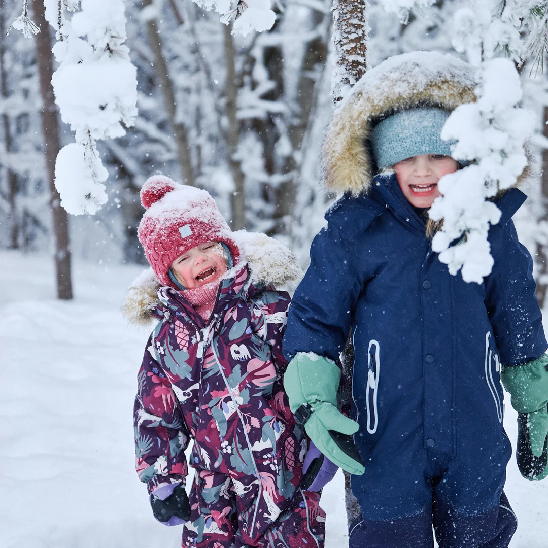 Vibrant Patterned Snowsuits for Active Winter Fun — Winter Outfits for Kids