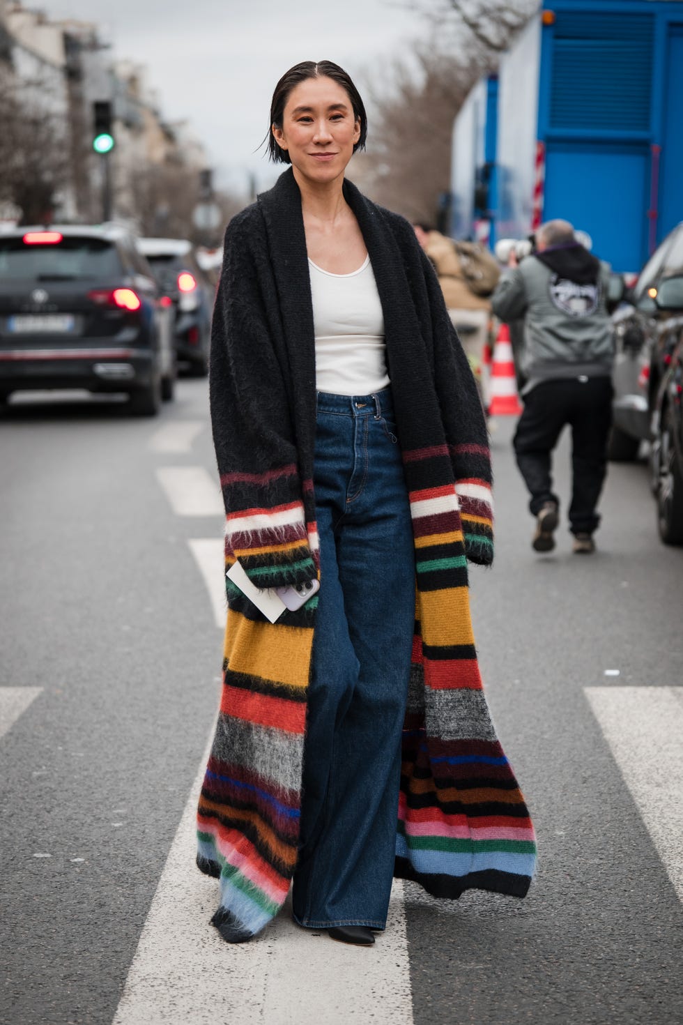 Statement Longline Cardigan with Denim for Casual Cool Statement Longline Cardigan with Denim for Casual Cool — Cardigan Outfits