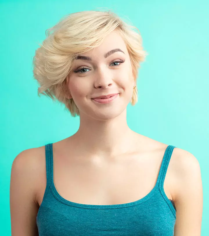 Air-Dried Platinum Pixie Air-Dried Platinum Pixie — Icy Blonde Hair