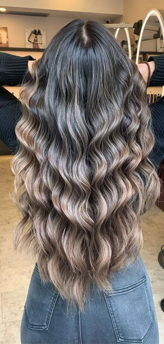 Beige Brown With Blonde Balayage Beige Brown With Blonde Balayage — Winter Hair Colors for Pale Skin