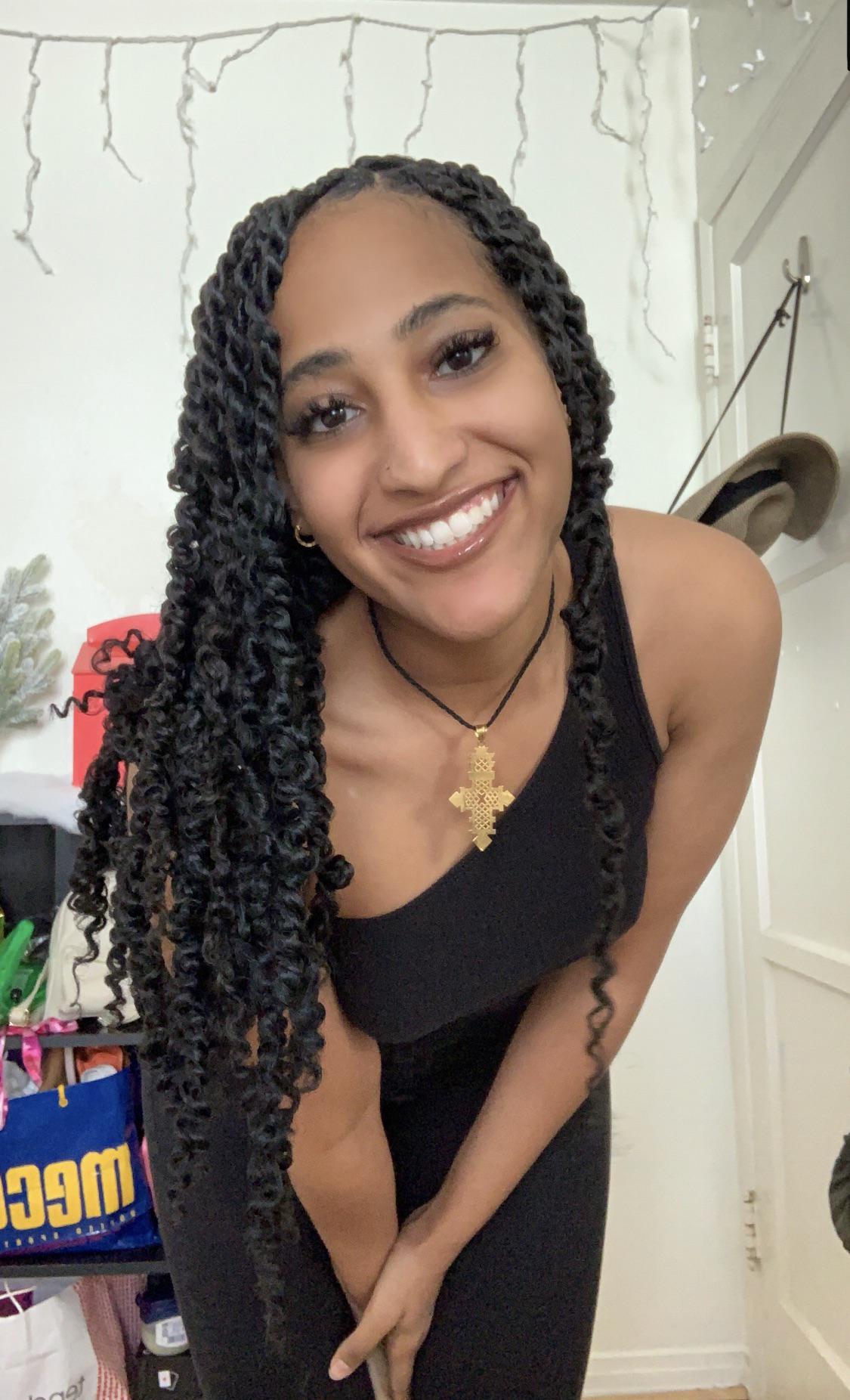 Long Black Passion Twists — Winter Twist Hairstyles