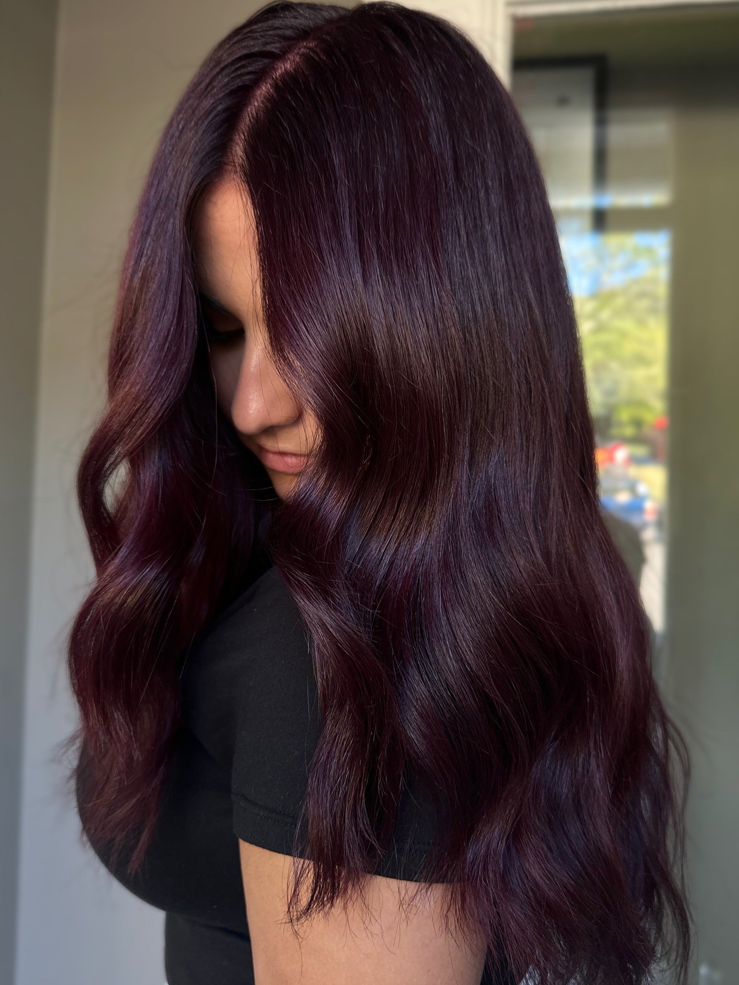 Vibrant Cherry Red With Cola Brown Vibrant Cherry Red With Cola Brown — Cherry Cola Hair Color