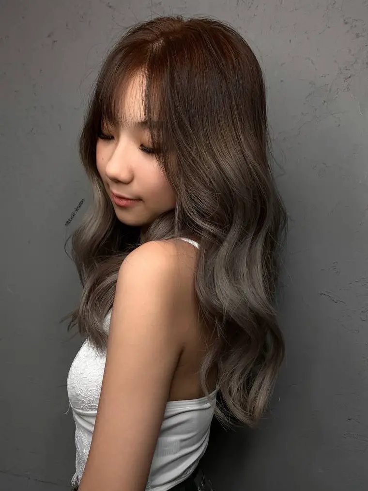 Ash Brown With Greyish Blonde Highlights Ash Brown With Greyish Blonde Highlights — Ash Brown Hair