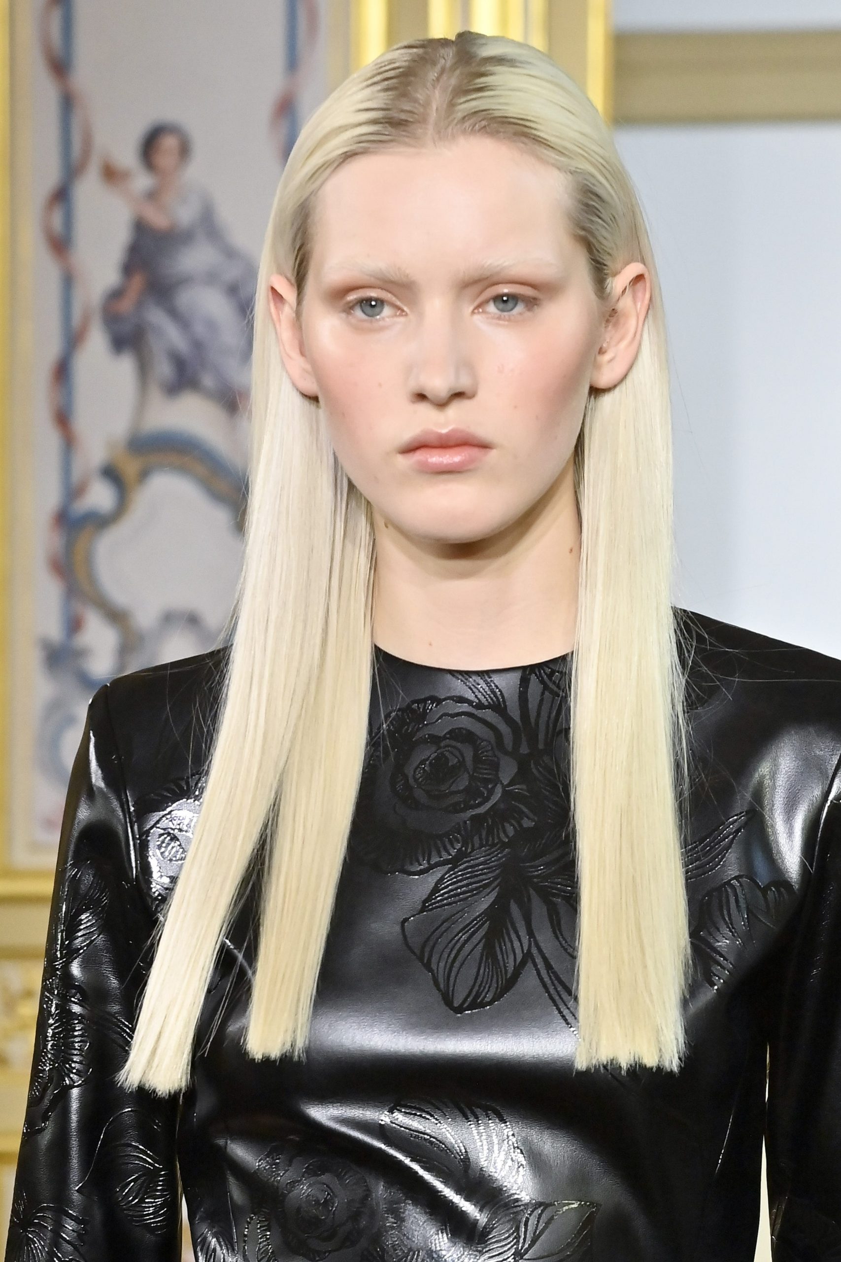 Sharp Chin-Length Blunt Bob Sharp Chin-Length Blunt Bob — Winter Haircuts for Straight Hair