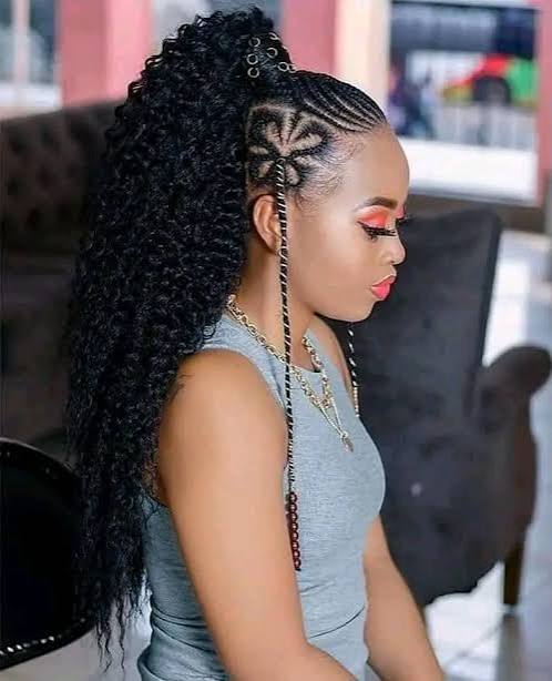Mid-Back Box Braids With Beads Mid-Back Box Braids With Beads — Winter Hairstyles for Black Women