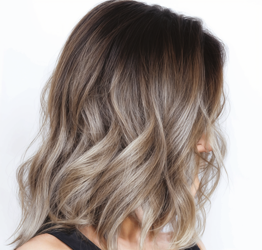 Mid-Back Waves Cool Mushroom Mid-Back Waves Cool Mushroom — Mushroom Brown Hair