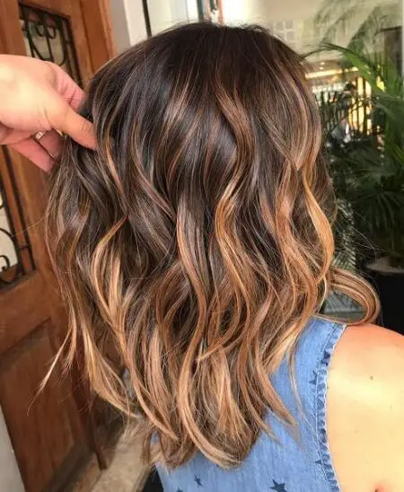 Mid-Back Reverse Balayage Dark Brown Ash Blonde Mid-Back Reverse Balayage Dark Brown Ash Blonde