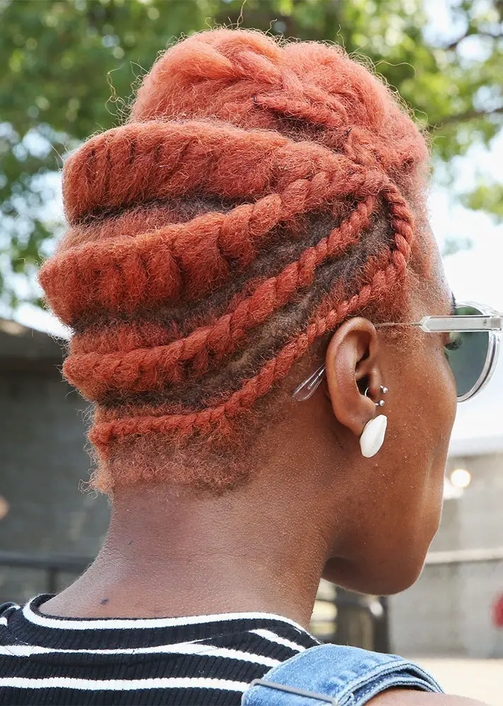 Short Visual Idea Short Visual Idea — Winter Natural Hairstyles