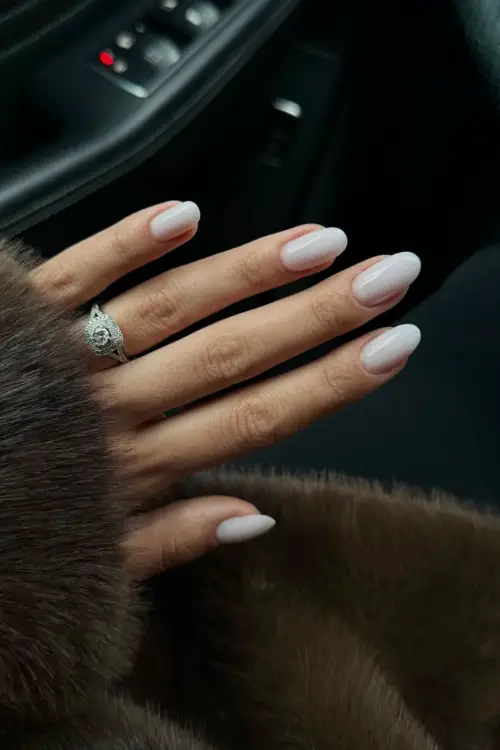Classic Pale White Gloss Classic Pale White Gloss — Winter Nails